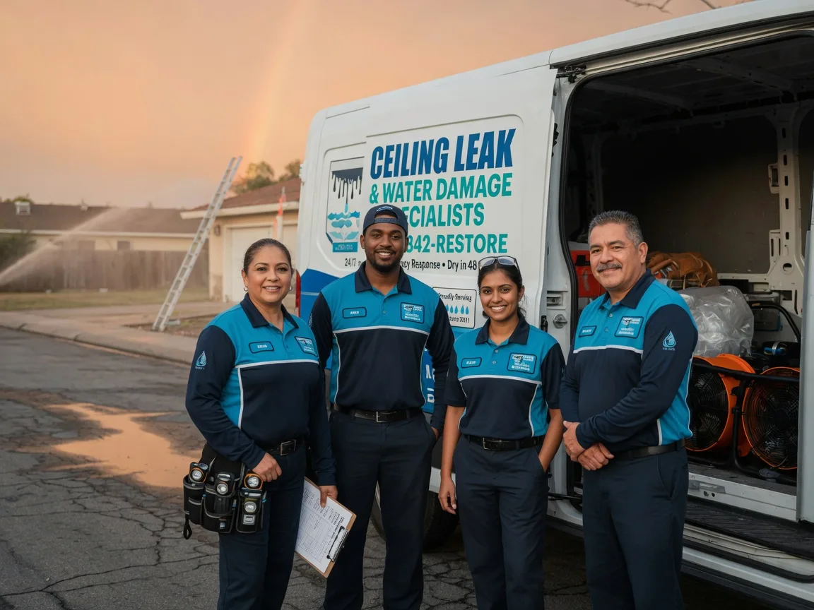 Ceiling Leak Cleanup company in East Hardwick, VT